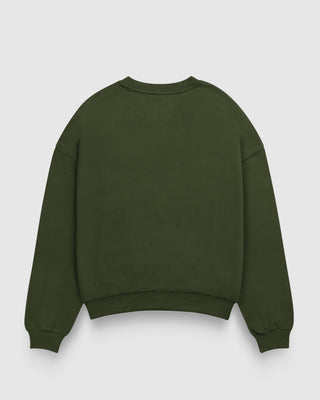 Surfersclub "Faded Star" Heavyweight Sweatshirt - Khaki