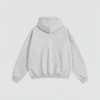 Surfersclub "Offshore Society" Heavyweight Zip-Up Hoodie Grey