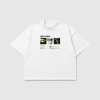 Triple Threat — Boxy Oversize Tişört