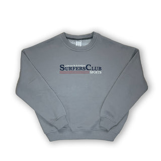 Surfersclub Relaxed Fit Crewneck Sweatshirt - Grey - SURFERSCLUB