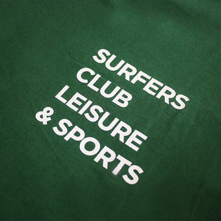 Surfersclub Relaxed Fit Unisex T-shirt '' Leisure & Sports'' - SURFERSCLUB