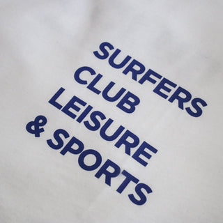 Surfersclub Relaxed Fit Unisex T-shirt '' Leisure & Sports'' - SURFERSCLUB